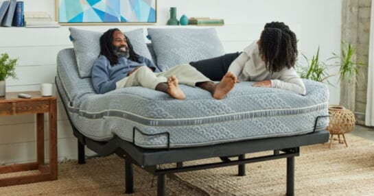 Couple on a Brentwood home adjustable bed