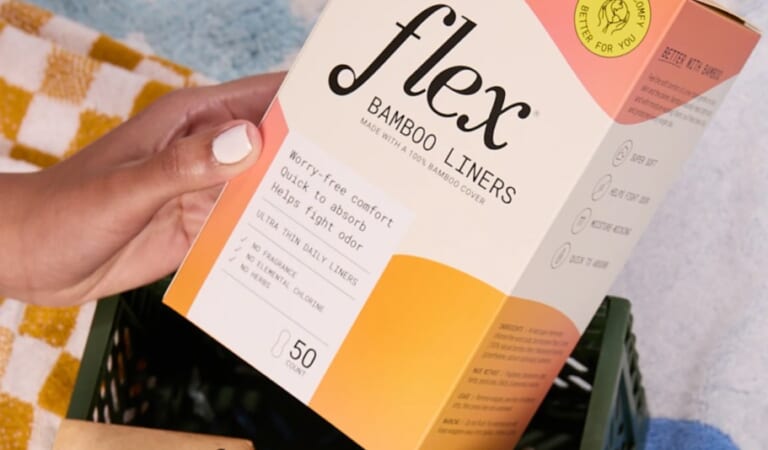 Flex Liners 50-Count Box JUST $6.99 Shipped (100% Natural Bamboo Cover)