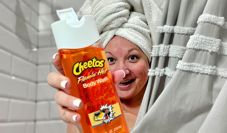 Flamin Hot Cheetos Body Scrub (Spice Things Up in the Shower!)