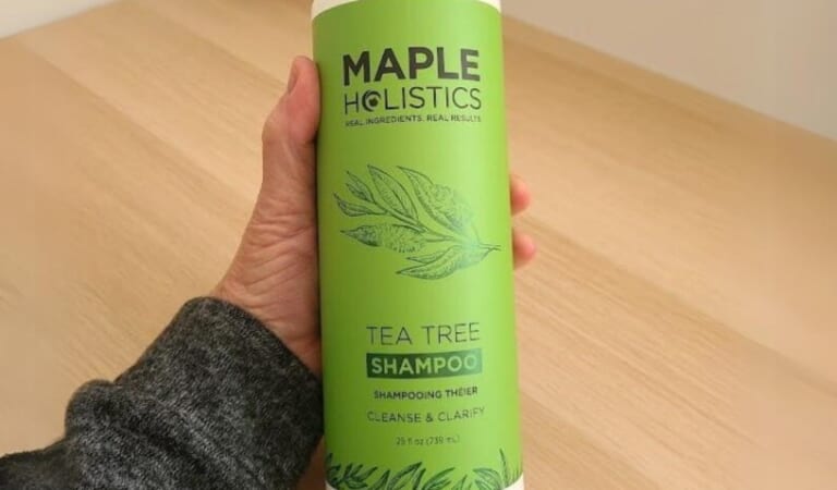 Maple Holistics Tea Tree Oil Shampoo 25oz Just $14 Shipped on Amazon | Helps w/ Buildup & Oily Hair!