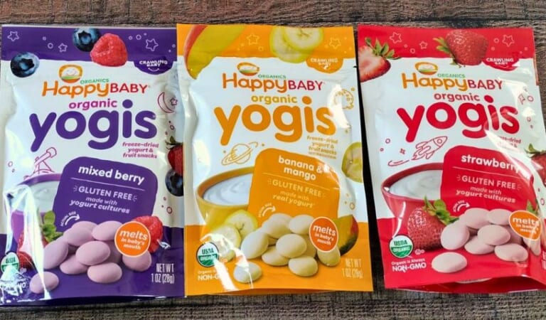Happy Baby Yogis Snacks 3-Count Variety Pack Only $7.68 Shipped on Amazon (Reg. $12)