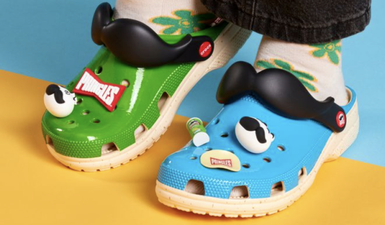 NEW Pringles X Crocs Collection Drops April 18th (They Even Have a Holster for Chips!)