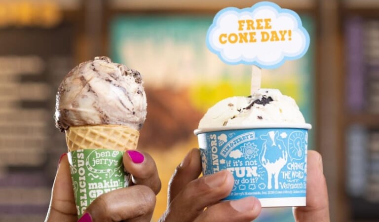 Ben & Jerry’s Free Ice Cream Cone Day Returns!